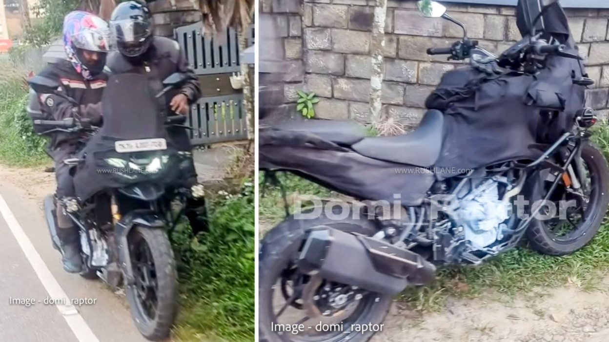 2025 tvs apache adv spied new 300cc