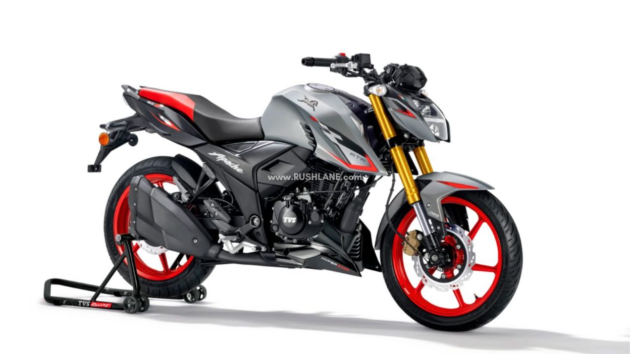 2025 tvs apache rtr 160 4v launched new features