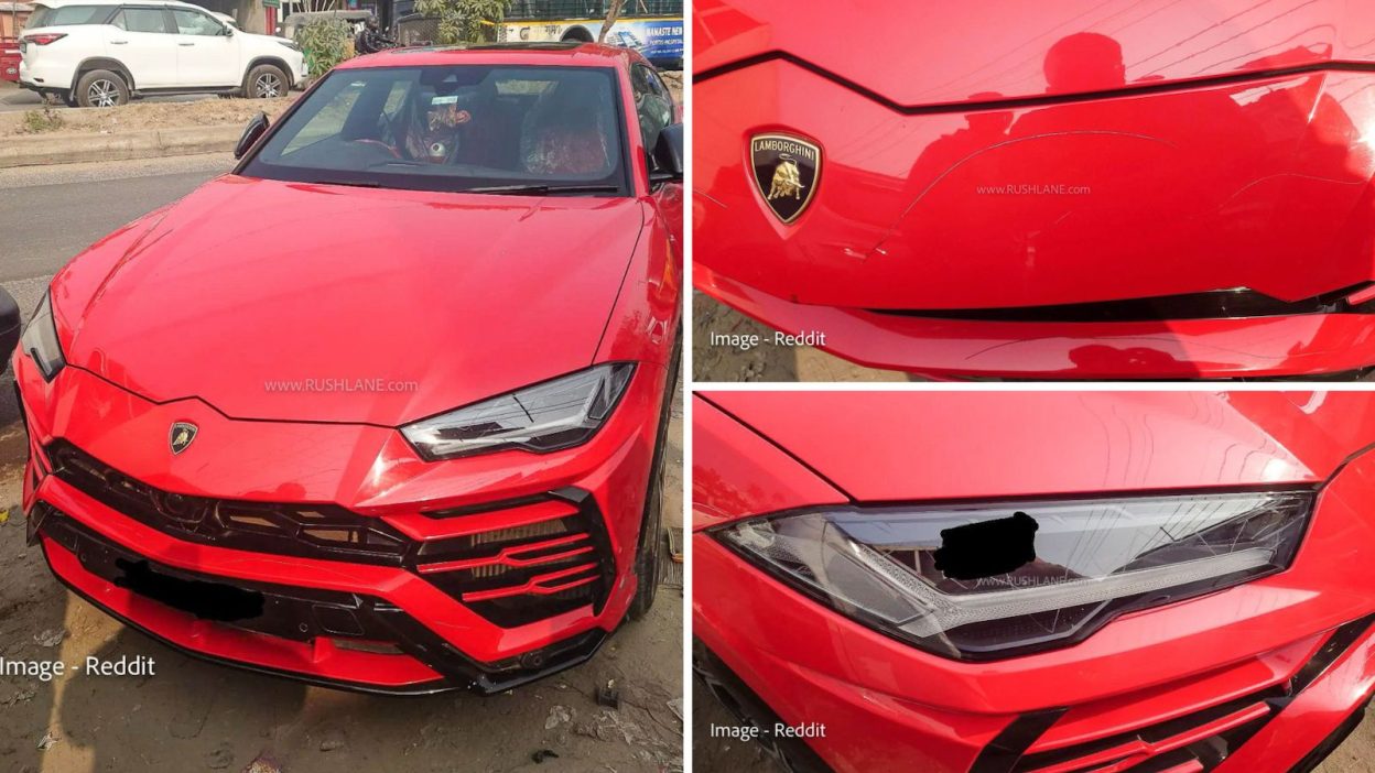 lamborghini urus scratch india key marks damage