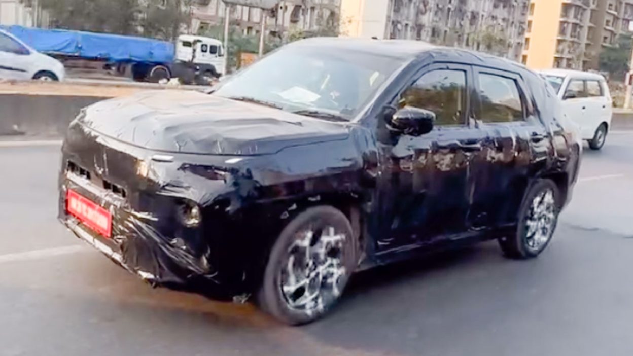 new maruti suv spied grand vitara facelift or 7 seater 5 1