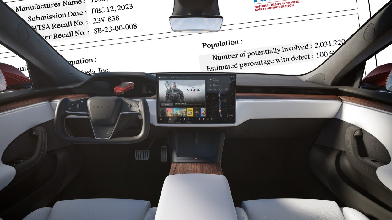 tesla recall