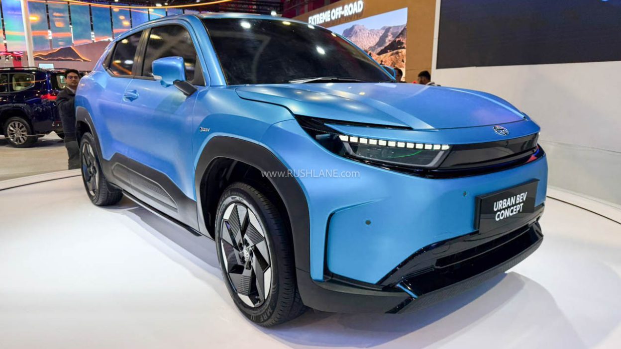toyota urban cruiser ev unveiled at 2025 auto expo 8